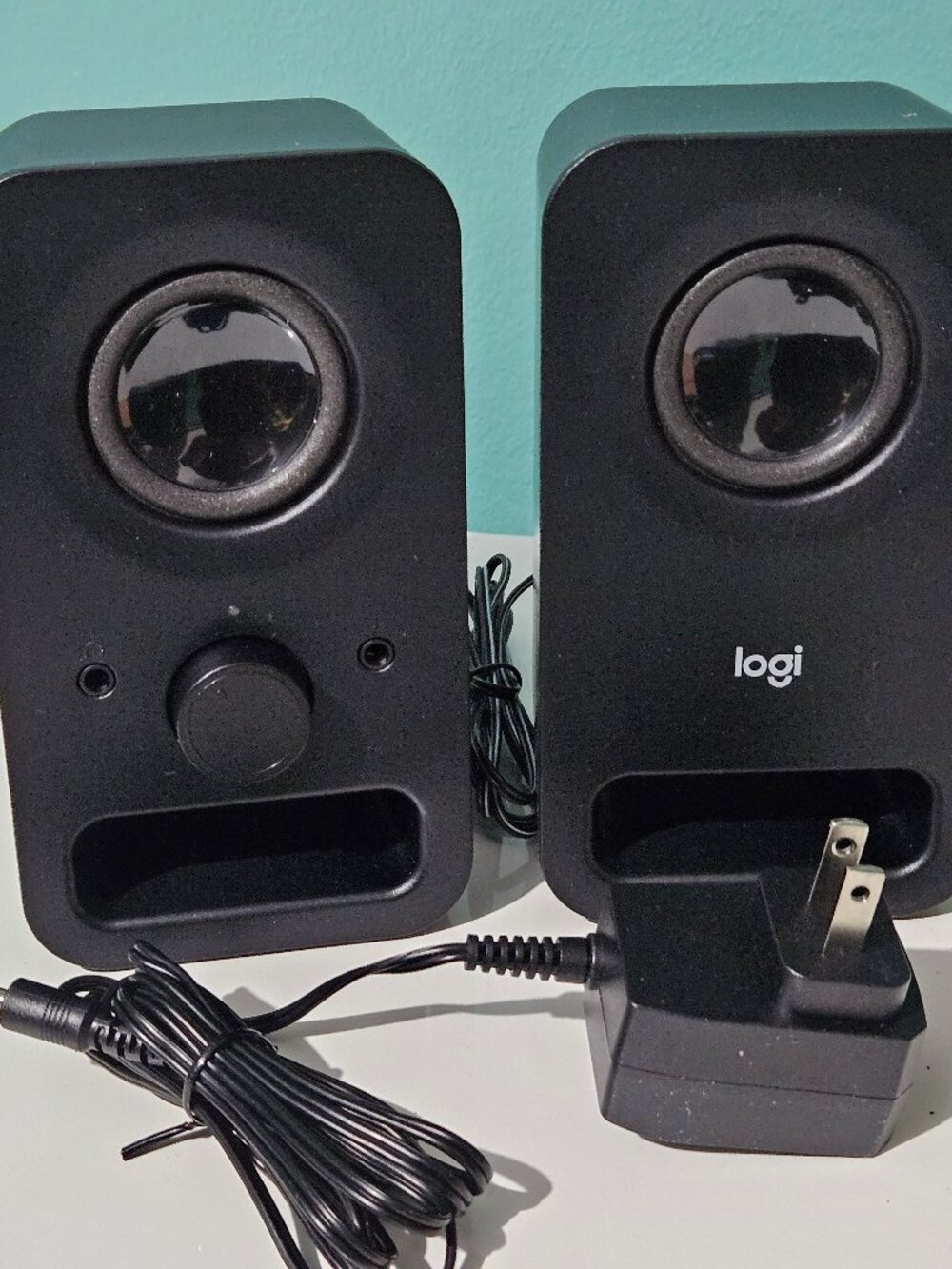 Logitech Z150 2.0 Multimedia Speakers Black PC Computer Stereo Logi S-00134